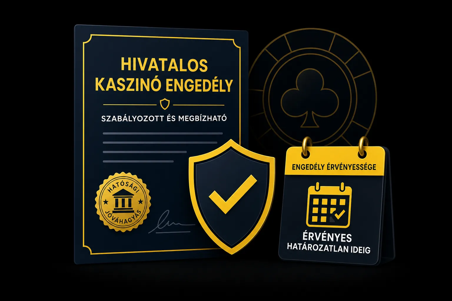 Vegas.hu kifizetéseinek jogi hátterét szimbolizáló dokumentum és pecsét