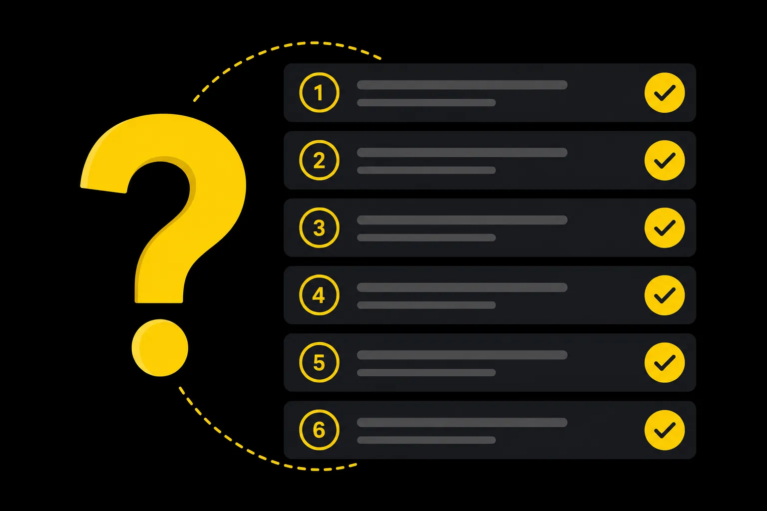Kérdés-válasz stílusú infografika a leggyakoribb témákról